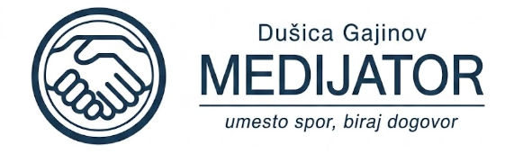 Logo Medijator Dušica Gajinov